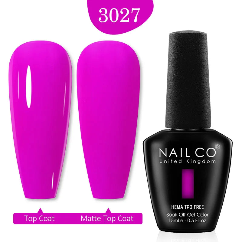 NAILCO 15ML Red Gel Nail Polish