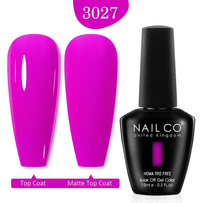 NAILCO 15ML Red Gel Nail Polish