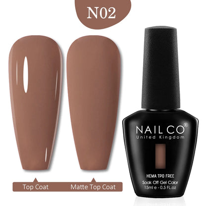 NAILCO 15ML Red Gel Nail Polish