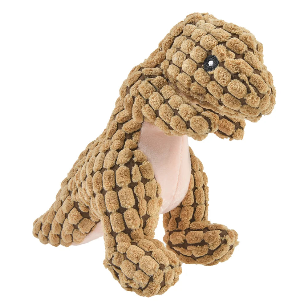 Plush Dinosaur Dog & Cat Toy