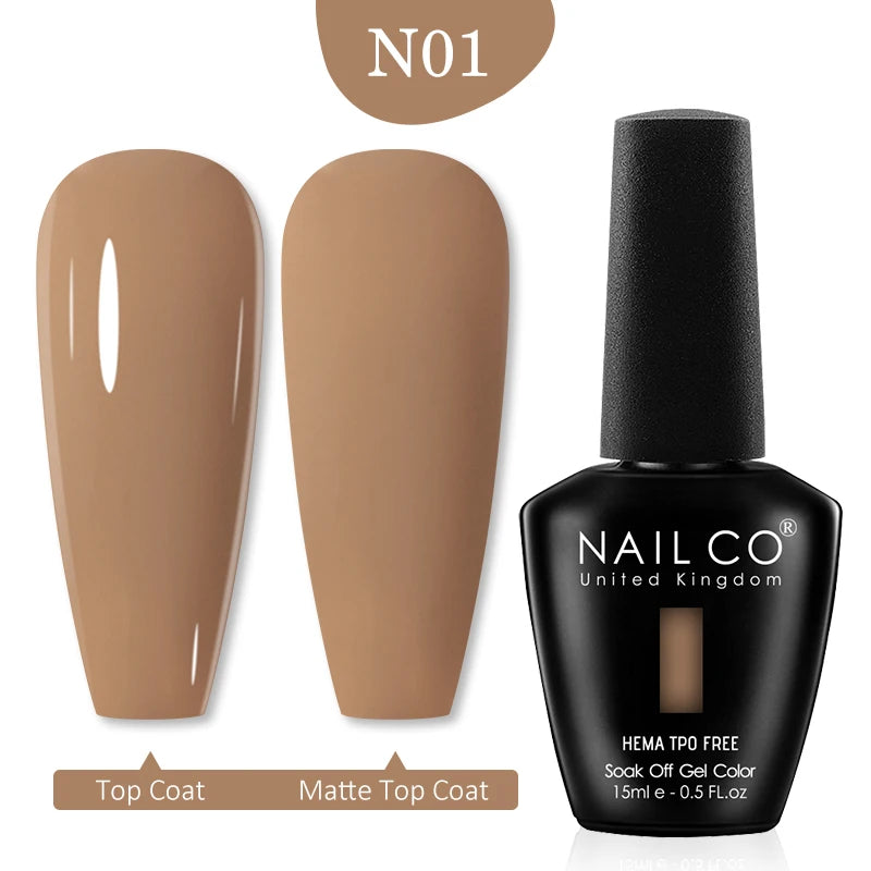 NAILCO 15ML Red Gel Nail Polish