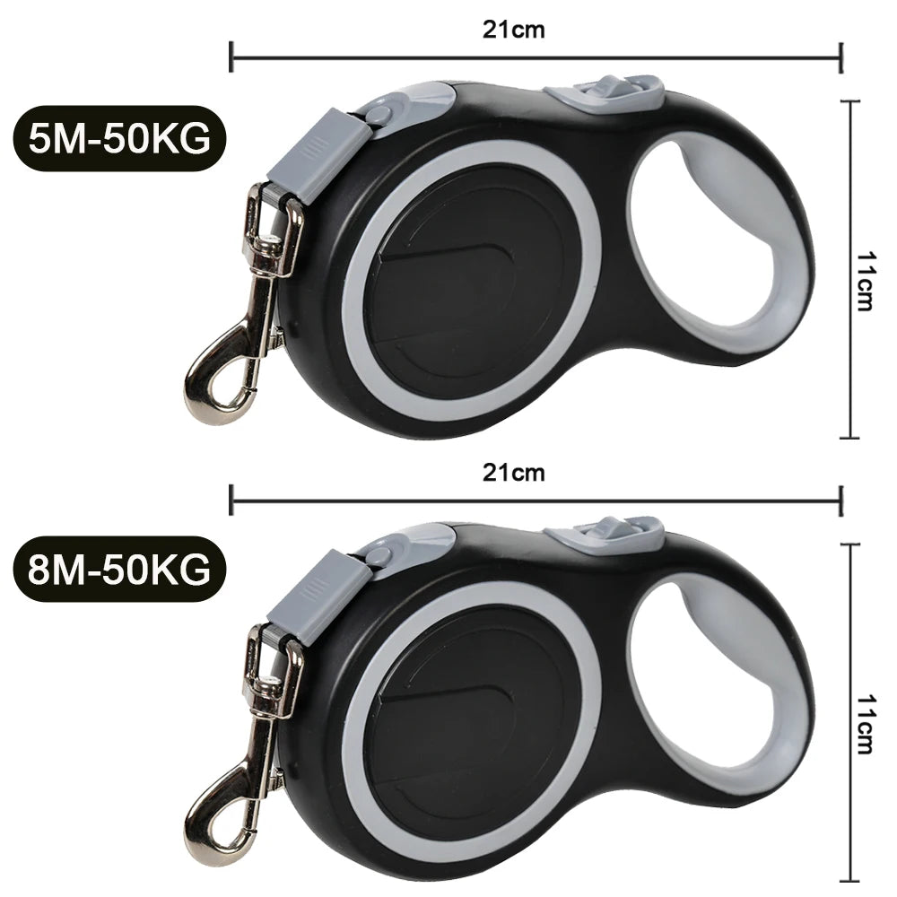 Retractable Nylon Dog Leash