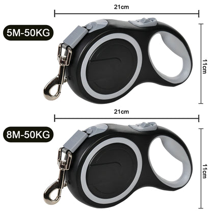 Retractable Nylon Dog Leash