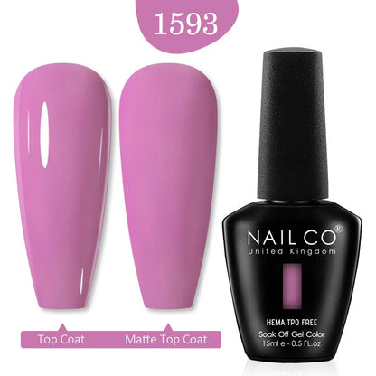 NAILCO 15ML Red Gel Nail Polish