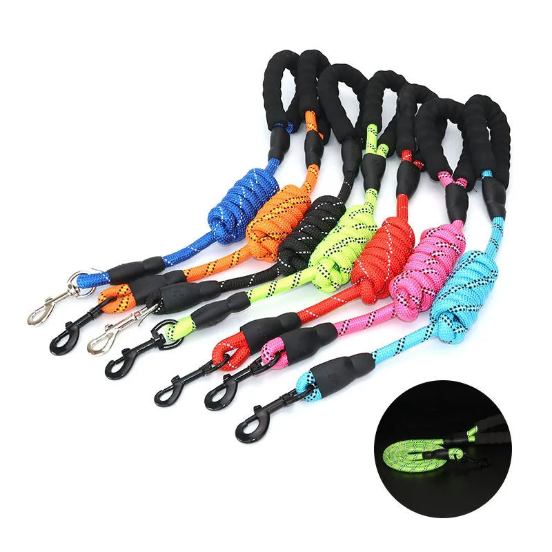 1.5m Reflective Padded Dog Leash