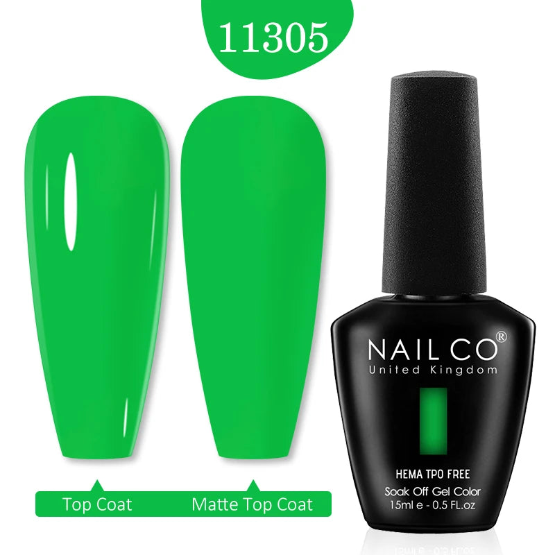 NAILCO 15ML Red Gel Nail Polish