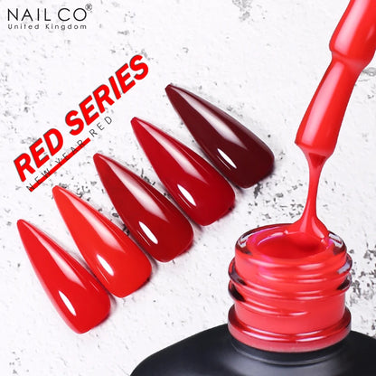 NAILCO 15ML Red Gel Nail Polish
