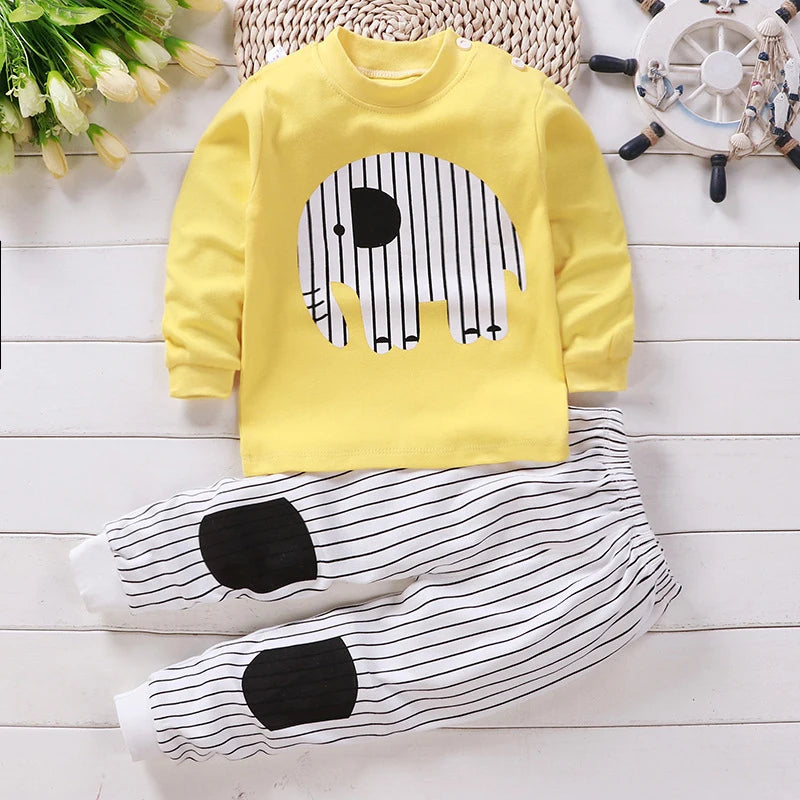 Kids Cotton Clothing Set – Boys & Girls