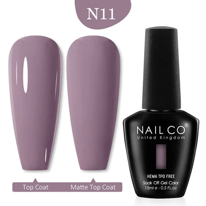 NAILCO 15ML Red Gel Nail Polish