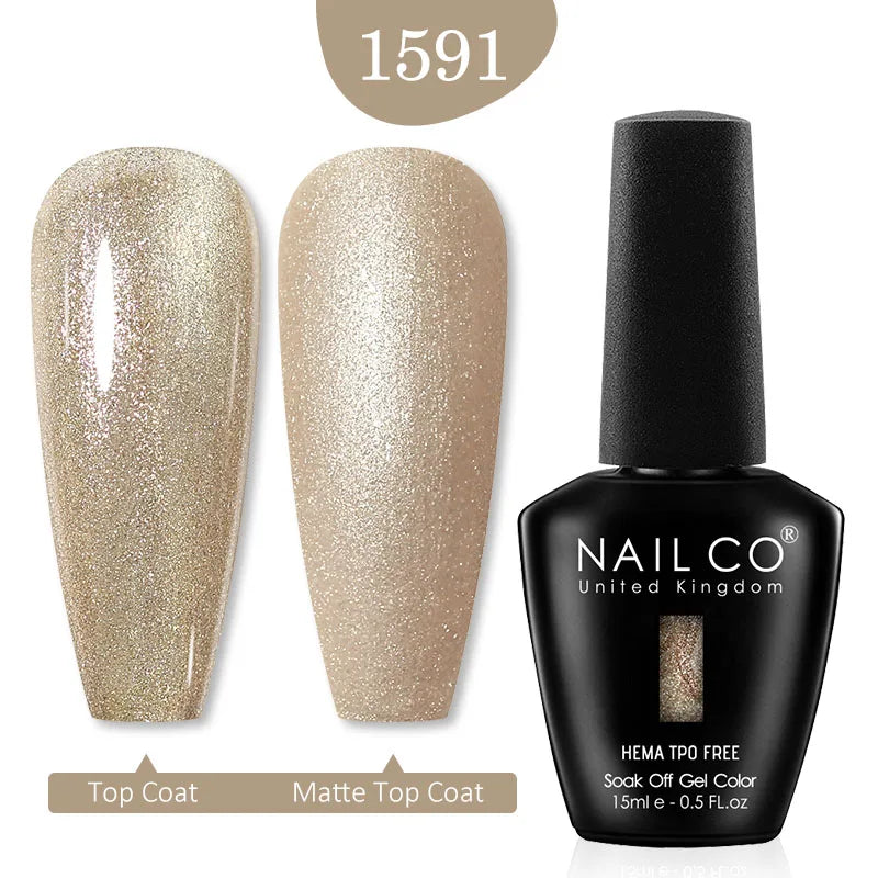 NAILCO 15ML Red Gel Nail Polish