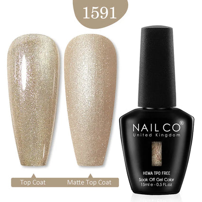 NAILCO 15ML Red Gel Nail Polish