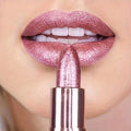 Rose Smoke Glitter Lip Powder