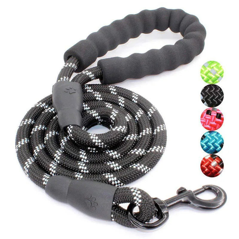 1.5m Reflective Padded Dog Leash