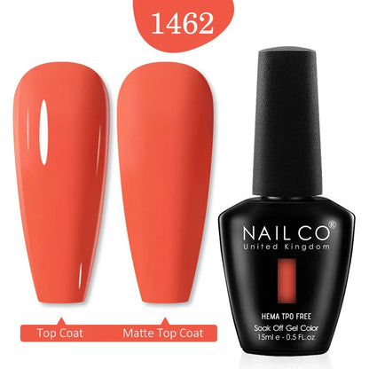 NAILCO 15ML Red Gel Nail Polish