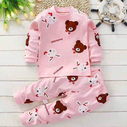 Kids Cotton Clothing Set – Boys & Girls