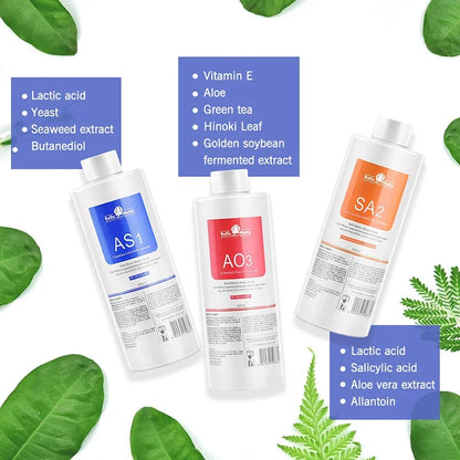 Facial Serum Kit – 3 x 400ml Aqua Peel Solutions