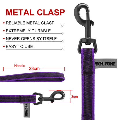 Dual-Color Dog Leash – 1.5m to 15m