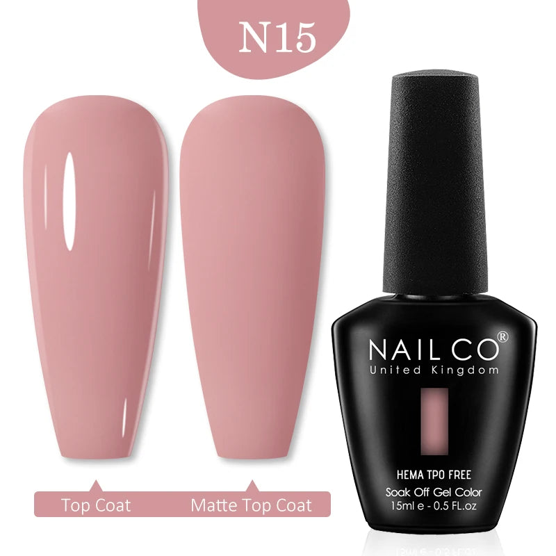 NAILCO 15ML Red Gel Nail Polish
