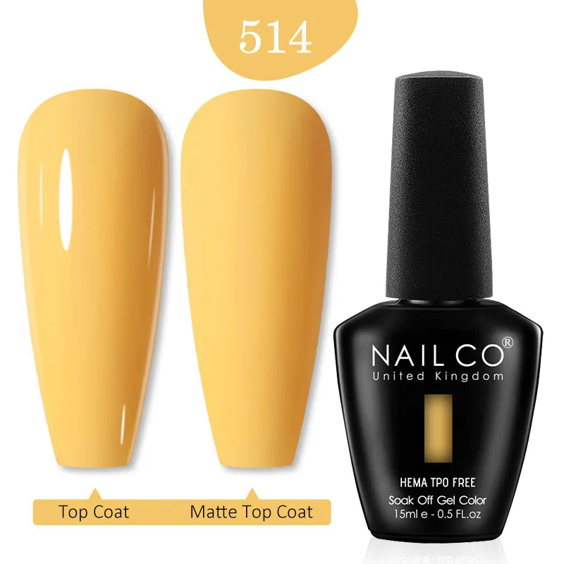 NAILCO 15ML Red Gel Nail Polish