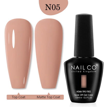 NAILCO 15ML Red Gel Nail Polish