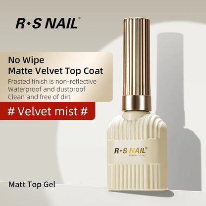 RSNAIL Velvet Matte Top Coat Gel