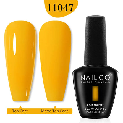 NAILCO 15ML Red Gel Nail Polish