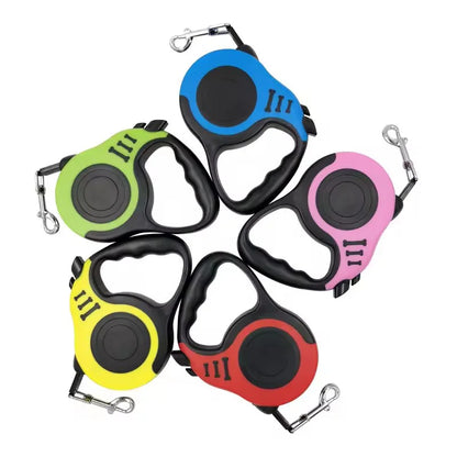 Retractable Dog Leash – Nylon Braided Rope