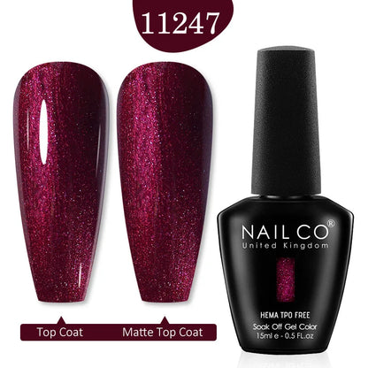 NAILCO 15ML Red Gel Nail Polish