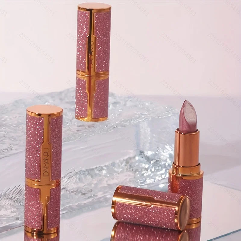 Rose Smoke Glitter Lip Powder