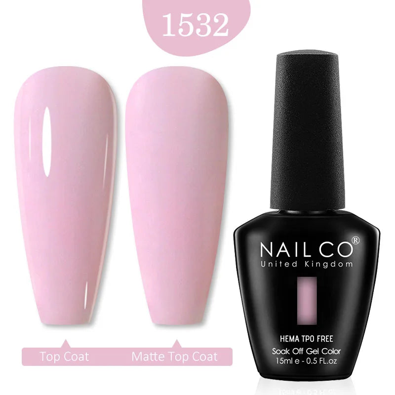 NAILCO 15ML Red Gel Nail Polish