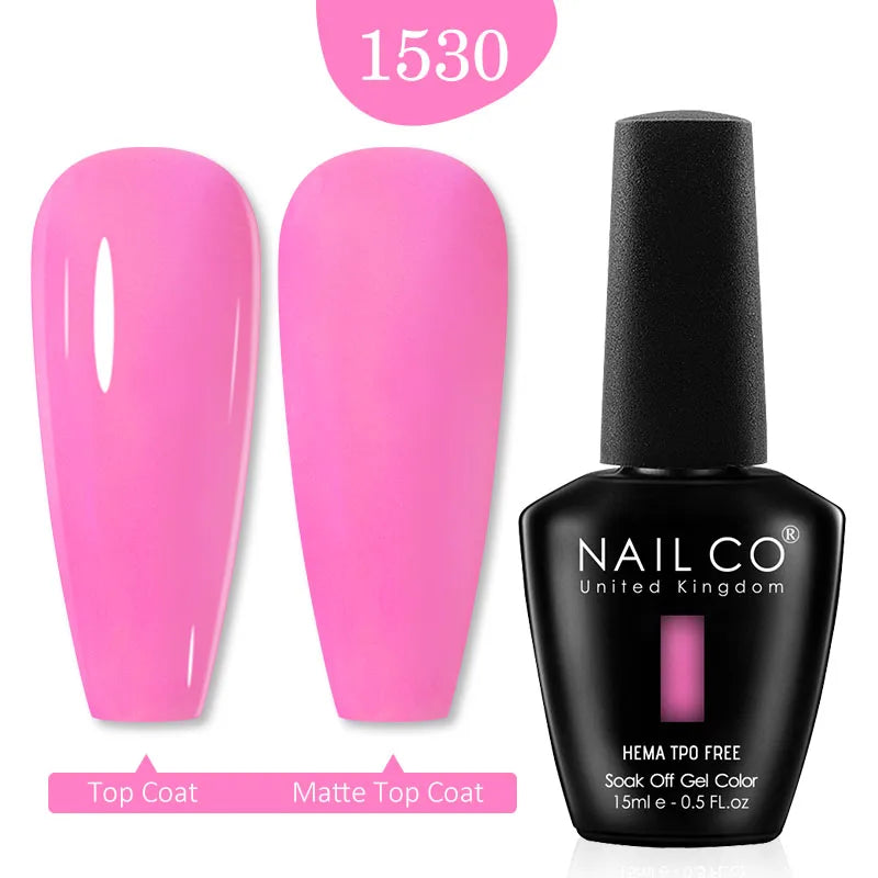 NAILCO 15ML Red Gel Nail Polish