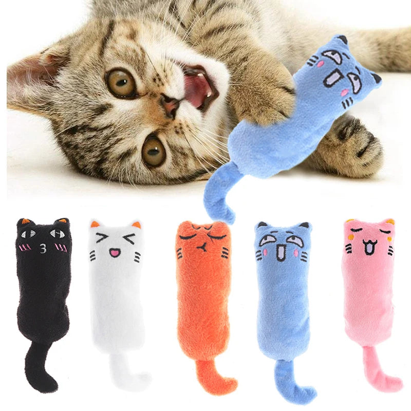 Interactive Plush Catnip Cat Toy