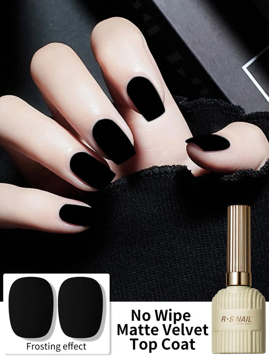 RSNAIL Velvet Matte Top Coat Gel