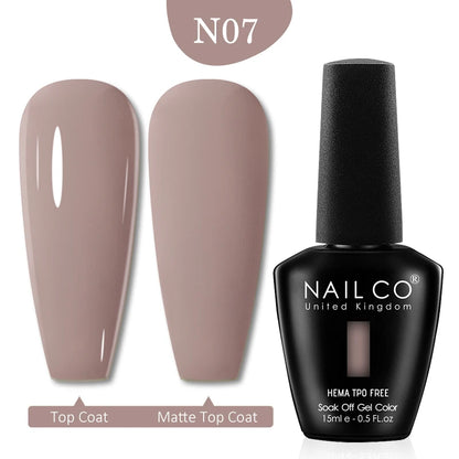 NAILCO 15ML Red Gel Nail Polish